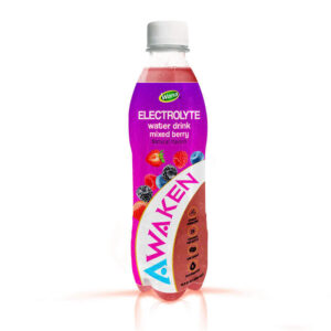 Electrolyte Water Drink – Mixed Berry Flavor – 500ml PET Bottle