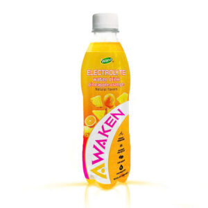 Electrolyte Water Drink – Pineapple & Orange Flavor – 500ml PET Bottle