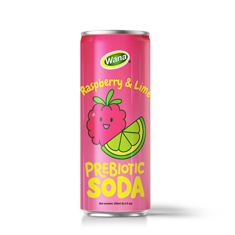 Wana Lemon & Ginger Prebiotic Soda – Refreshing & Good for Digestion! - Image 4