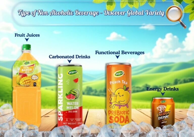 Type of Non Alcoholic Beverage: Trends and Solutions from Wana Beverage