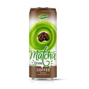 WANA Matcha with Coffee Flavor Drinks – 320ml Canned