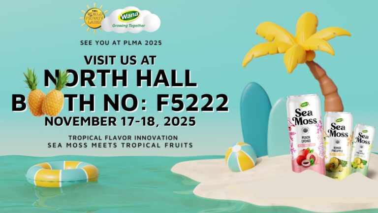 Wana Beverages Brings Tropical Seamoss and Premium Juice Innovations to PLMA 2025