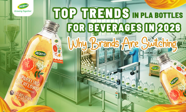 Top Trends in PLA Bottles for Beverages in 2026 & Why Brands Are Switching