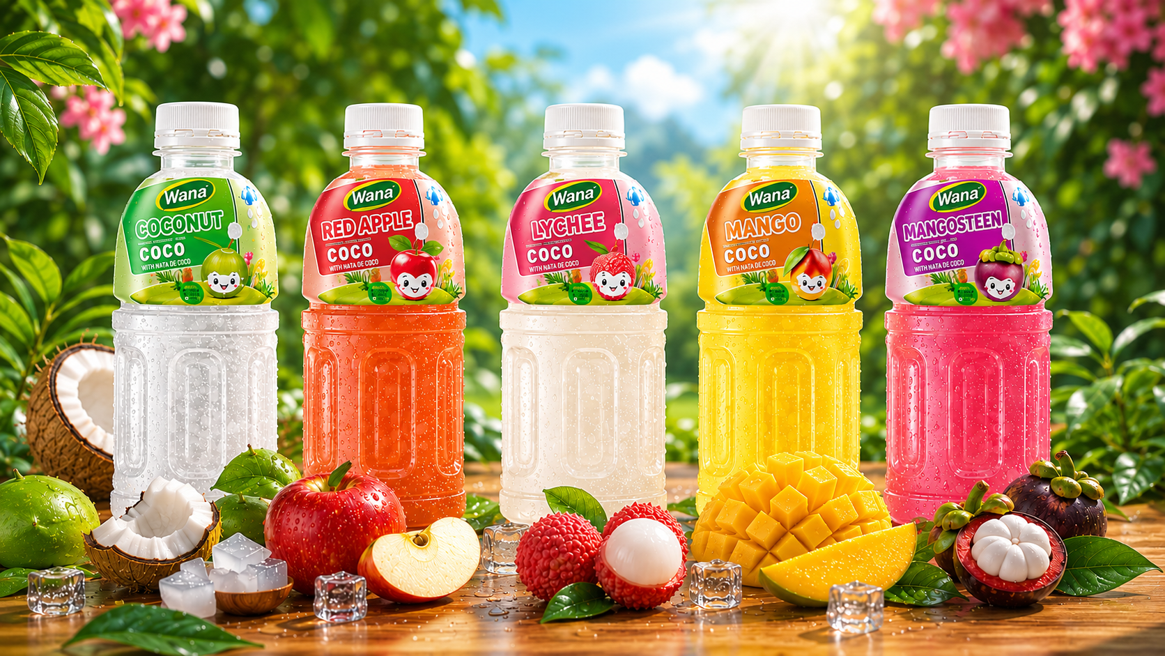 Fruit Juice with Nata De Coco – Coconut Flavor